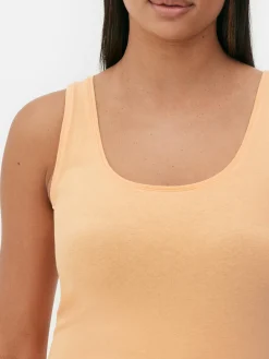 Essential Stretch-Trägerhemd Mit U-Ausschnitt