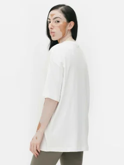 Essential-T-Shirt Aus Jersey Im Oversized-Look