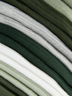 Farblich Abgestimmte Söckchen, 7er-Pack