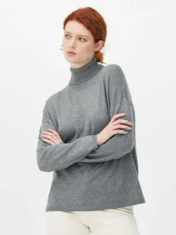 Feinstrickpullover Mit Rollkragen