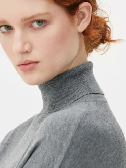 Feinstrickpullover Mit Rollkragen