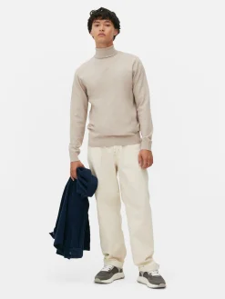 Feinstrickpullover Mit Rollkragen