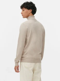 Feinstrickpullover Mit Rollkragen