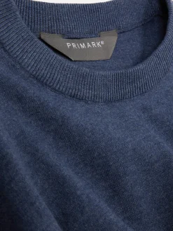 Feinstrickpullover Mit Rundhalsausschnitt