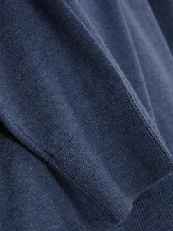 Feinstrickpullover Mit Rundhalsausschnitt