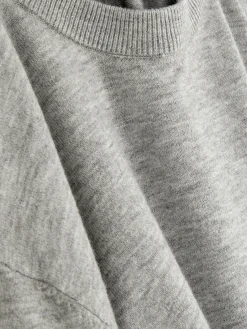 Feinstrickpullover Mit Rundhalsausschnitt