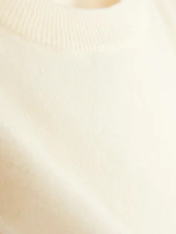 Feinstrickpullover Mit Rundhalsausschnitt