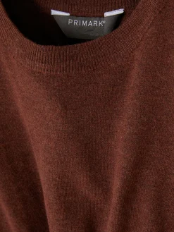 Feinstrickpullover Mit Rundhalsausschnitt