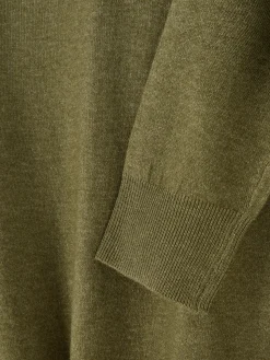 Feinstrickpullover Mit Rundhalsausschnitt