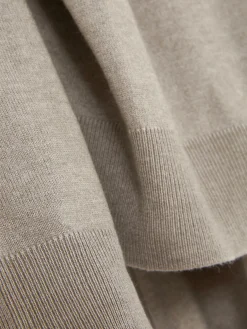 Feinstrickpullover Mit Rundhalsausschnitt