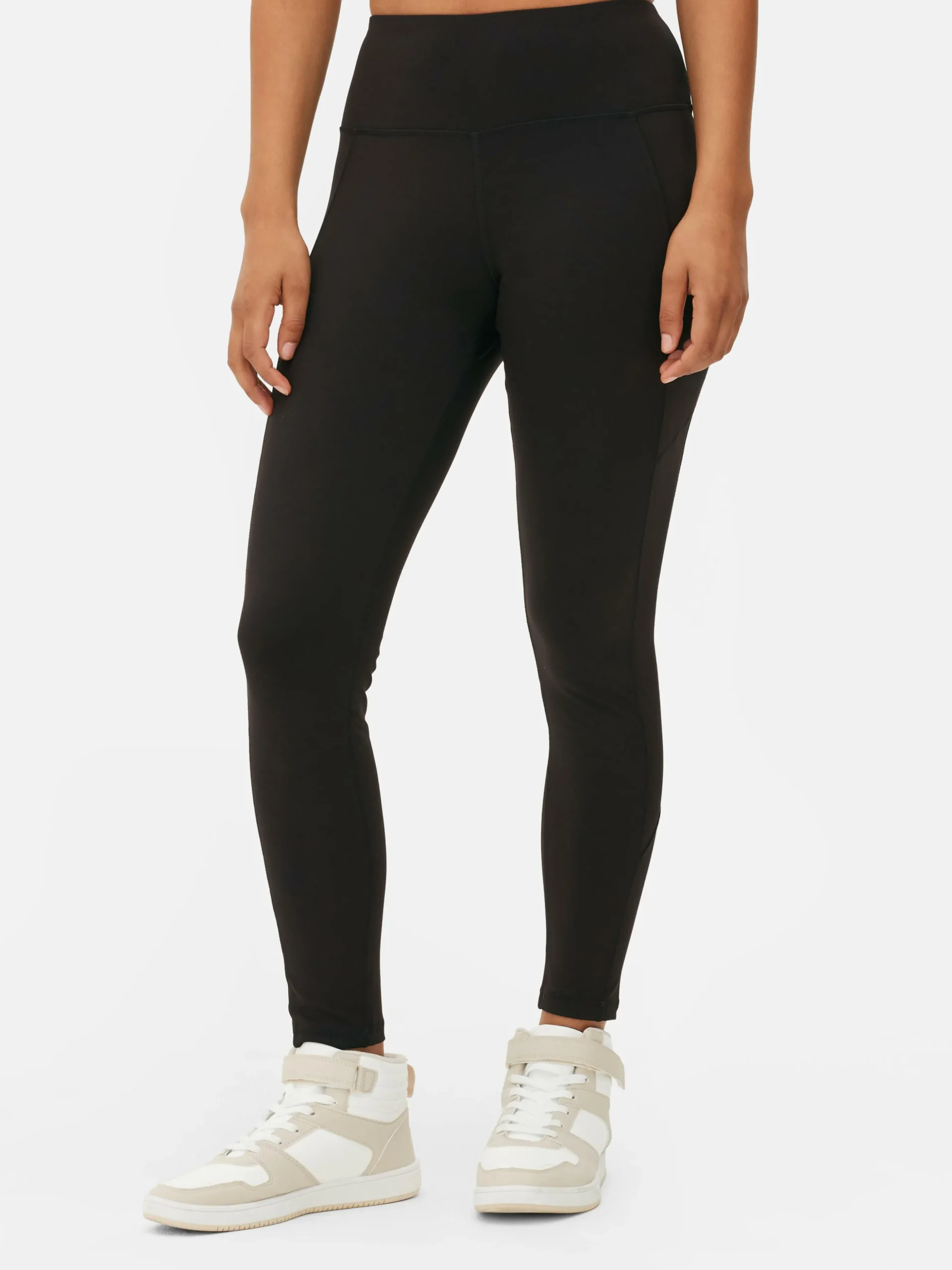 Figurformende Performance-Leggings Mit Hohem Bund