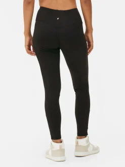 Figurformende Performance-Leggings Mit Hohem Bund