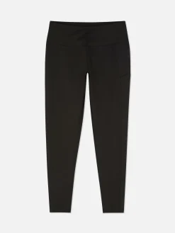 Figurformende Performance-Leggings Mit Hohem Bund