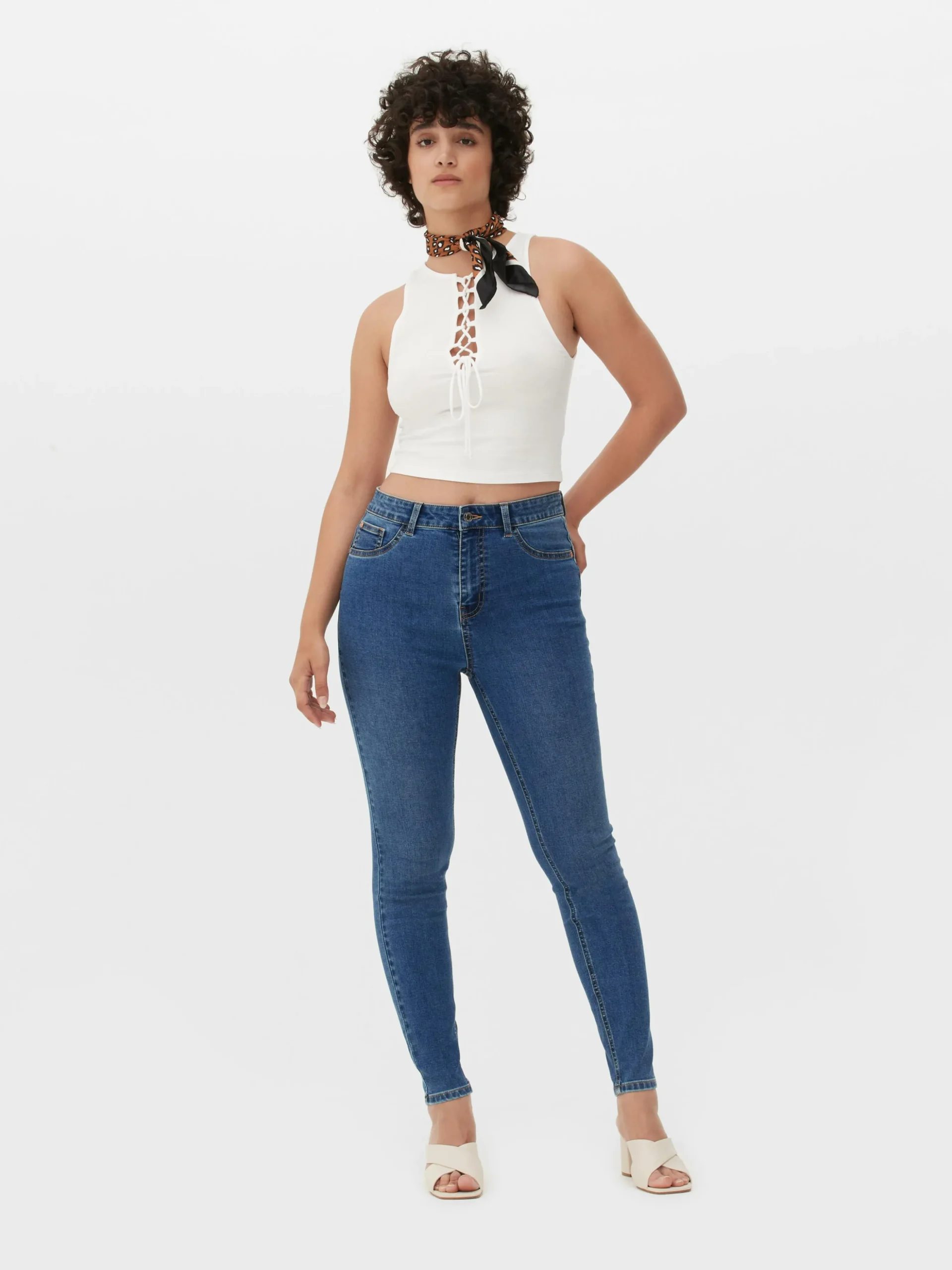 Figurformende Skinny Jeans