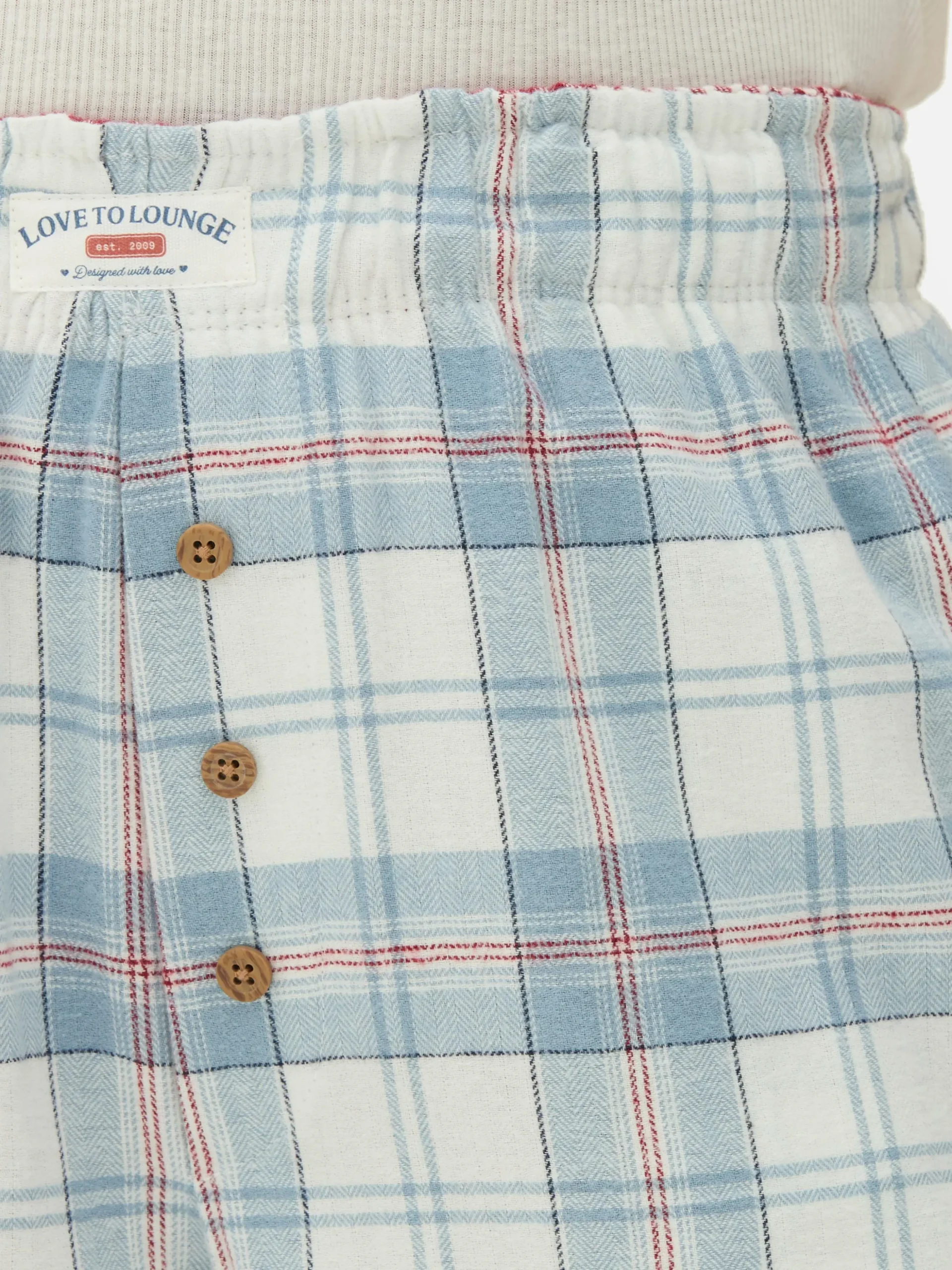 Flanell-Schlafanzughose Mit Karomuster