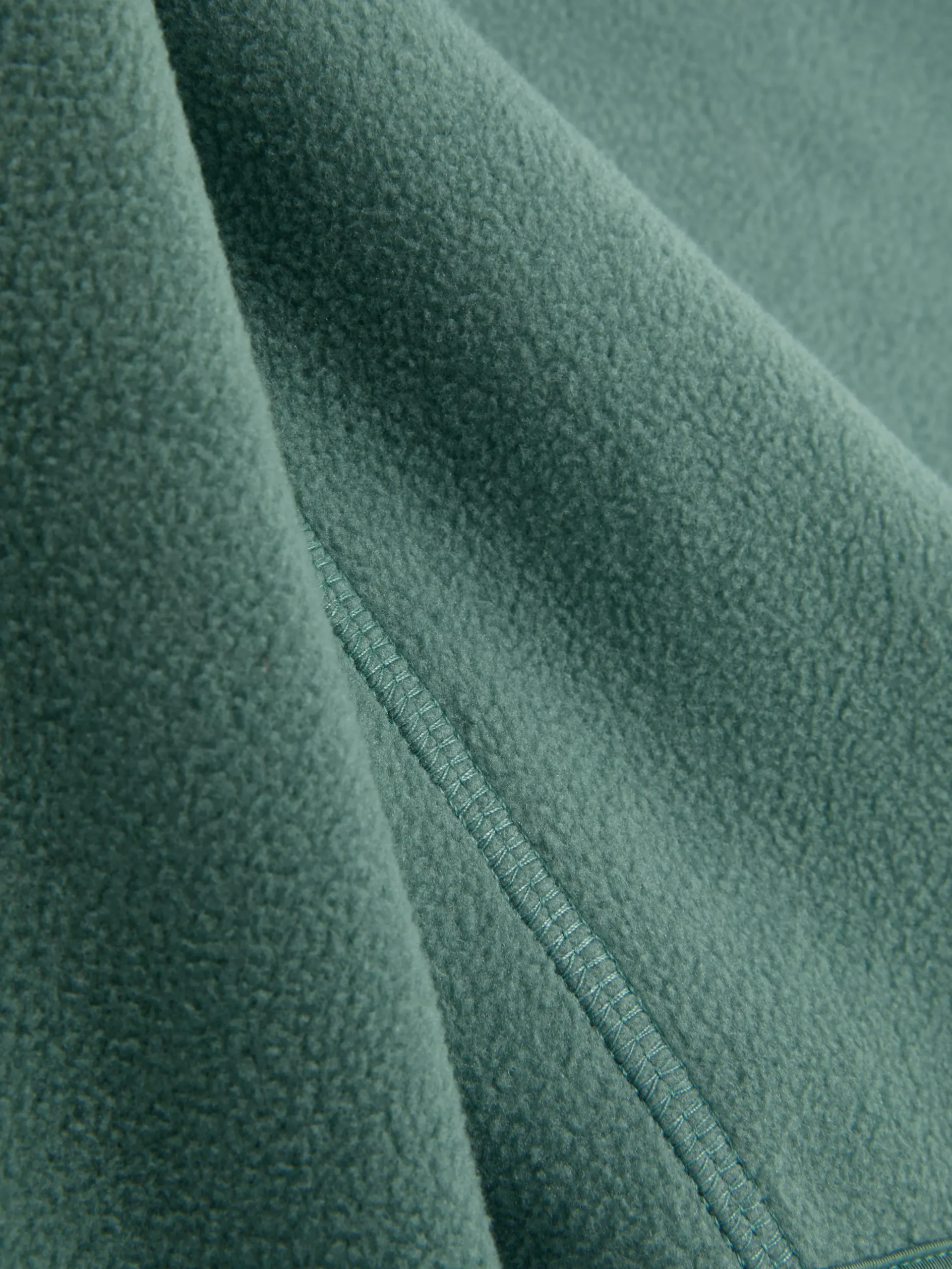 Fleecejacke Mit Halbem Reißverschluss