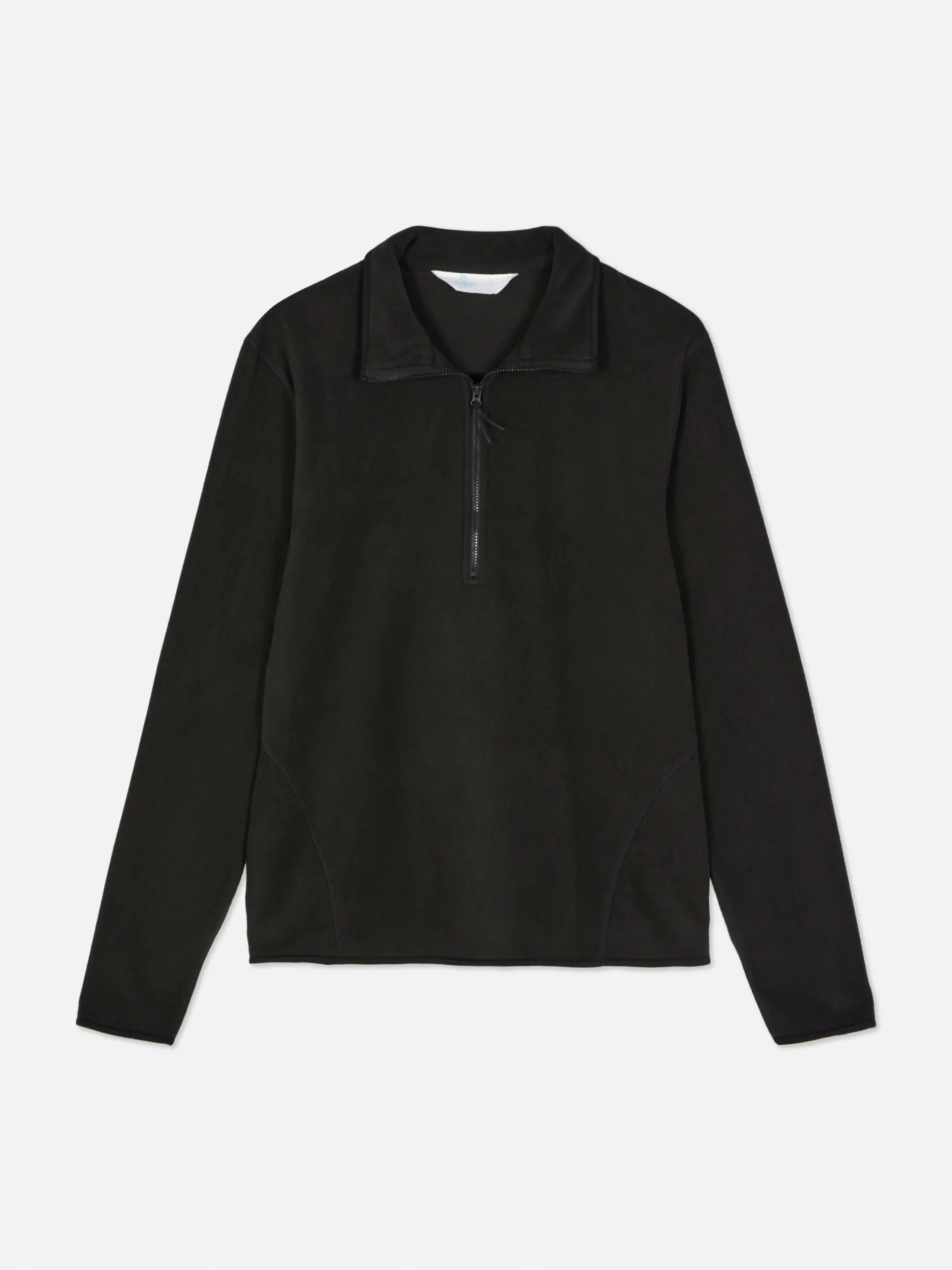 Fleecejacke Mit Halbem Reißverschluss