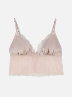 Fließender Bralette-BH Mit Spitze