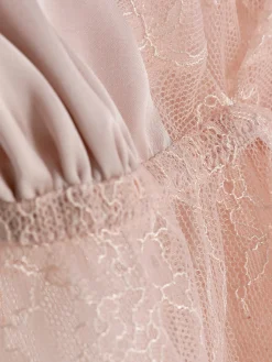 Fließender Bralette-BH Mit Spitze