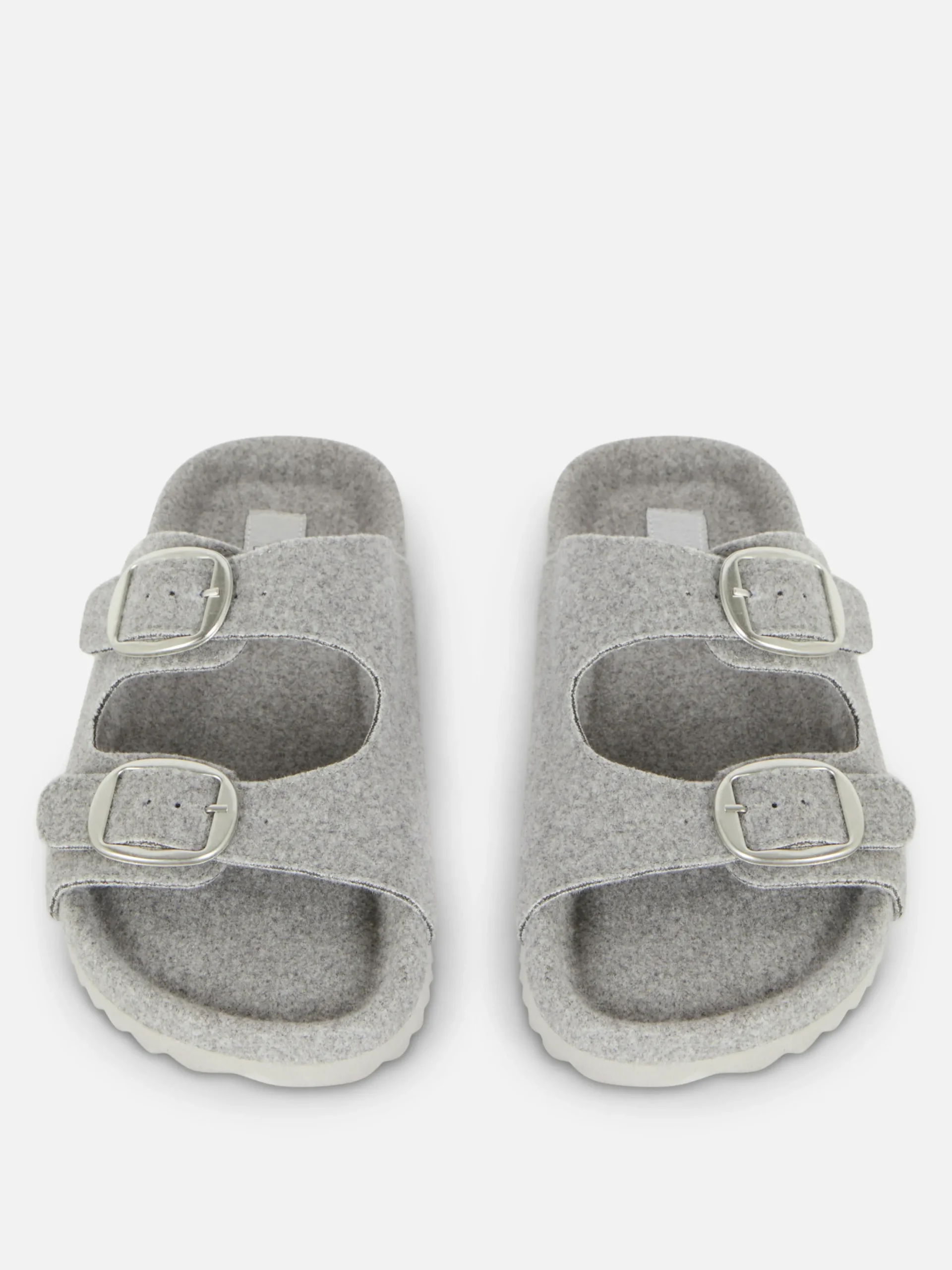 Fußbett-Hausschuhe Aus Filz Mit Zwei Riemen