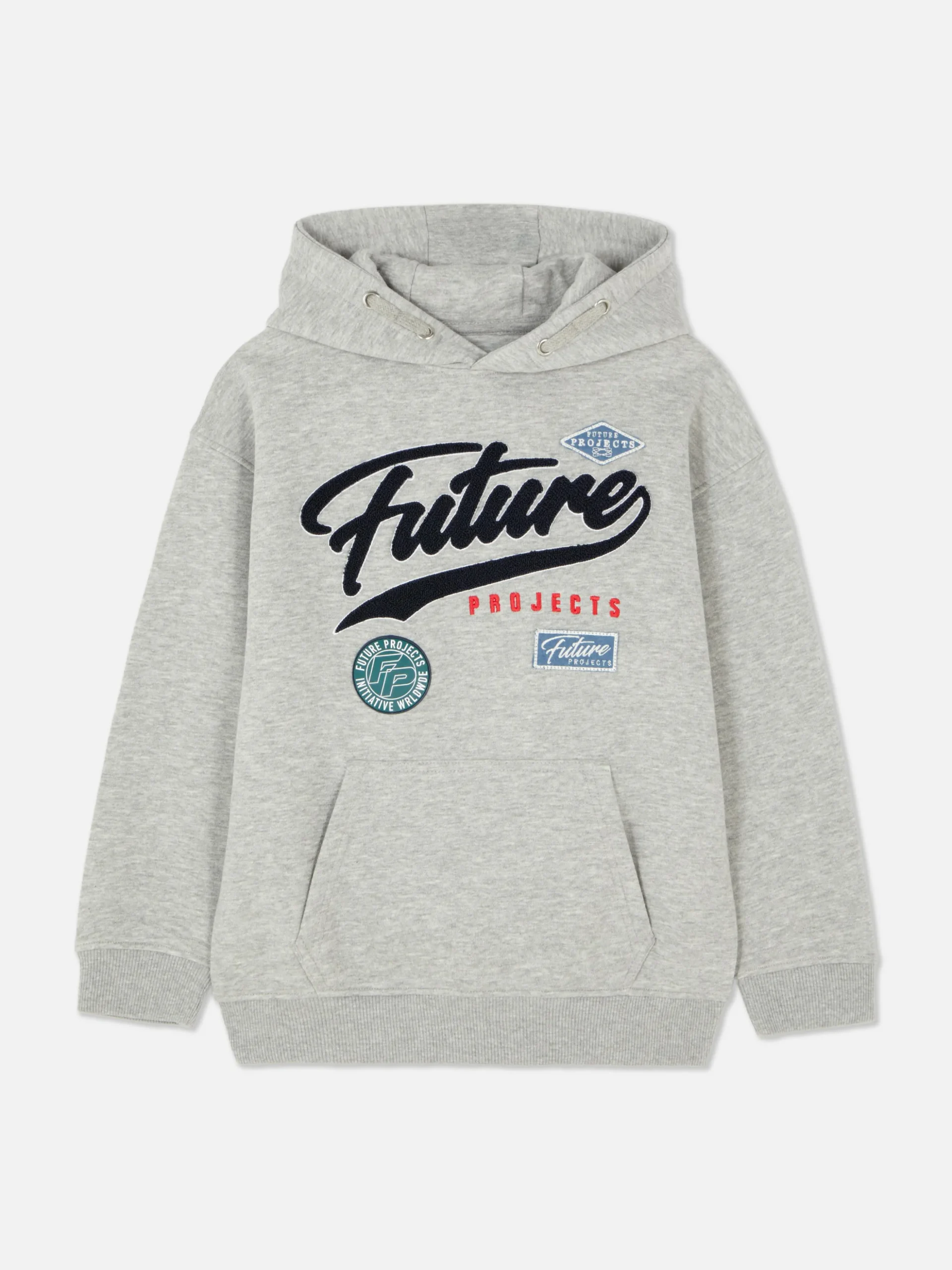 „Future Projects“ Bouclé-Hoodie