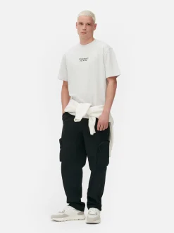 „Future Projects“ T-Shirt Mit Stickerei