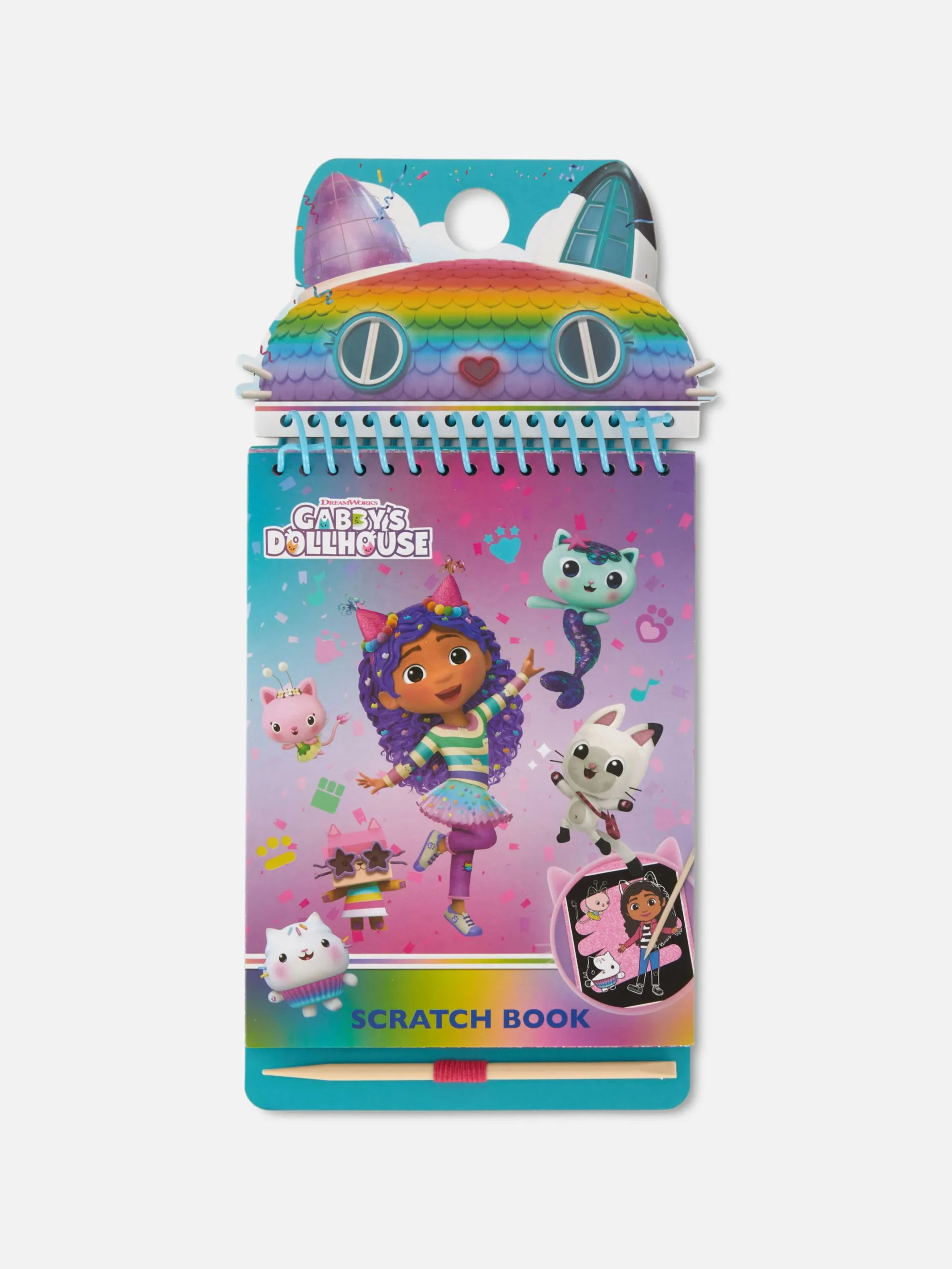 „Gabby's Dollhouse“ Kratzbuch