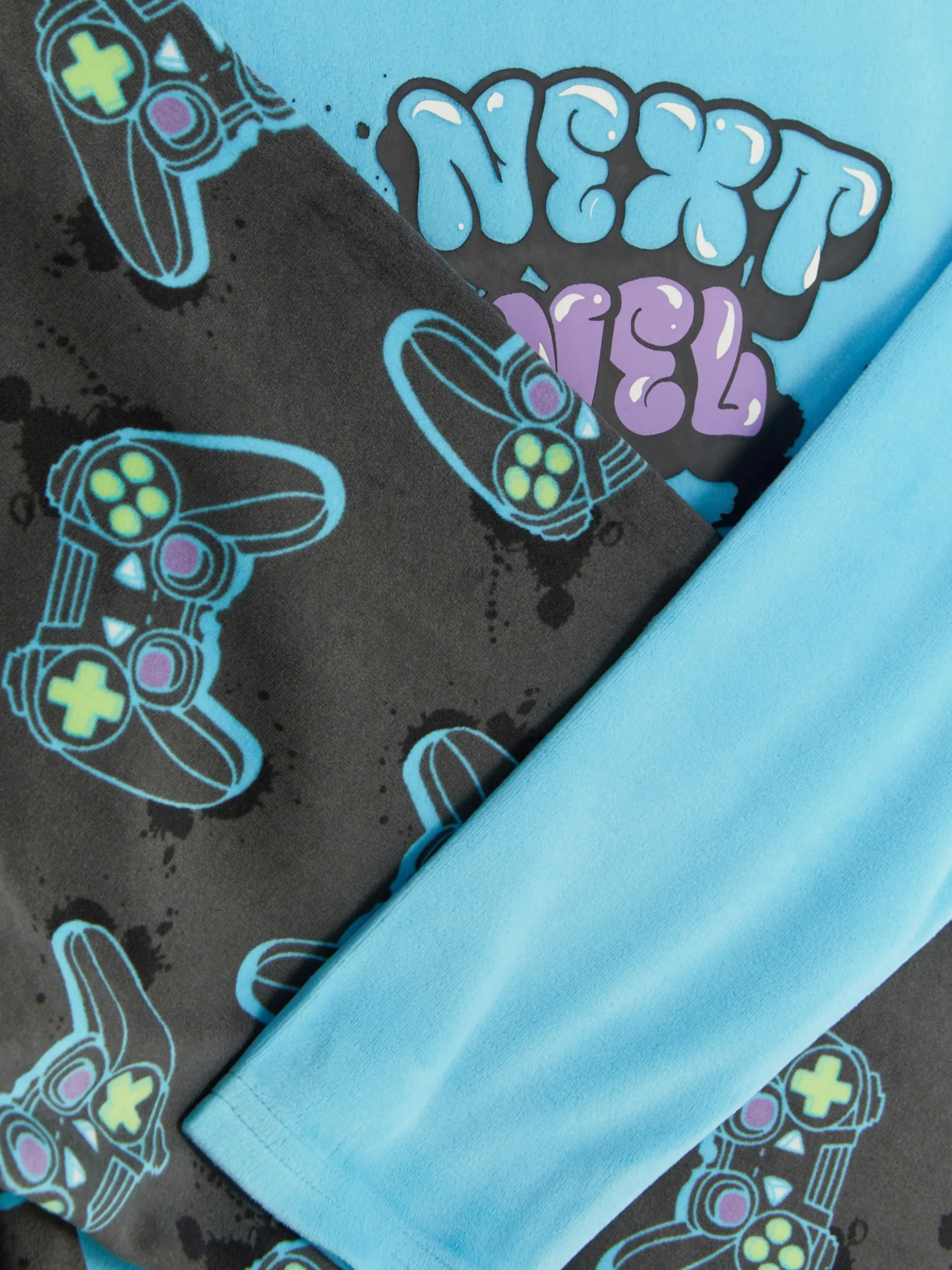 „Game Controller“ Schlafanzug Aus T-Shirt Und Hose