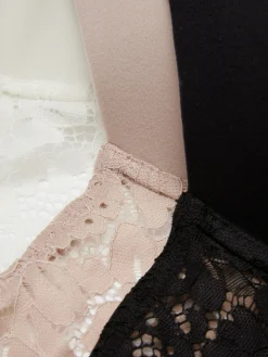 Gebürstete T-Shirt-BHs, 3er-Pack