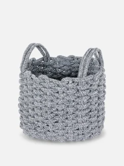 Geflochtener, Rechteckiger Korb