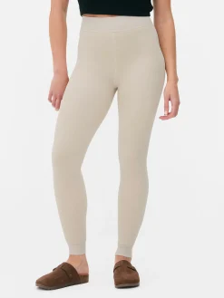 Gefütterte Samtleggings