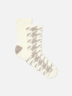 Gemusterte, Bequeme Socken, 2er-Pack