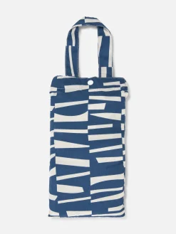 Gemusterter Duschvorhang