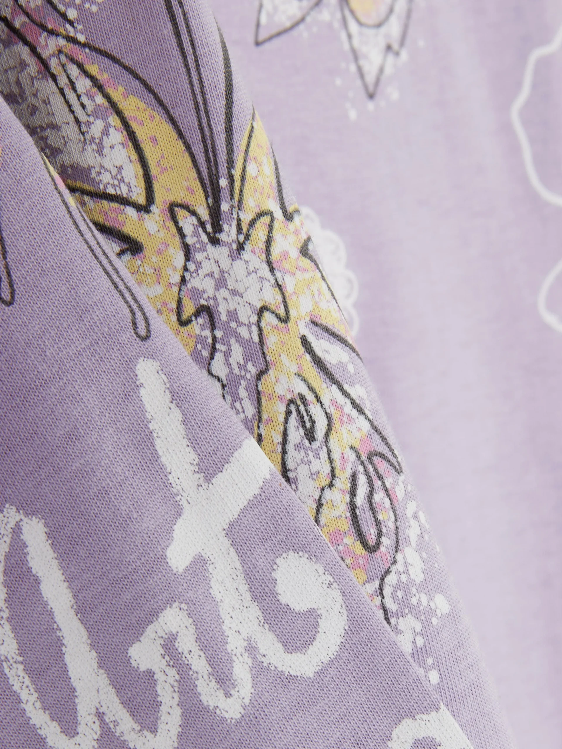 Gemustertes Langarmshirt