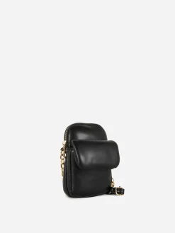 Gepolsterte Handytasche Aus Kunstleder