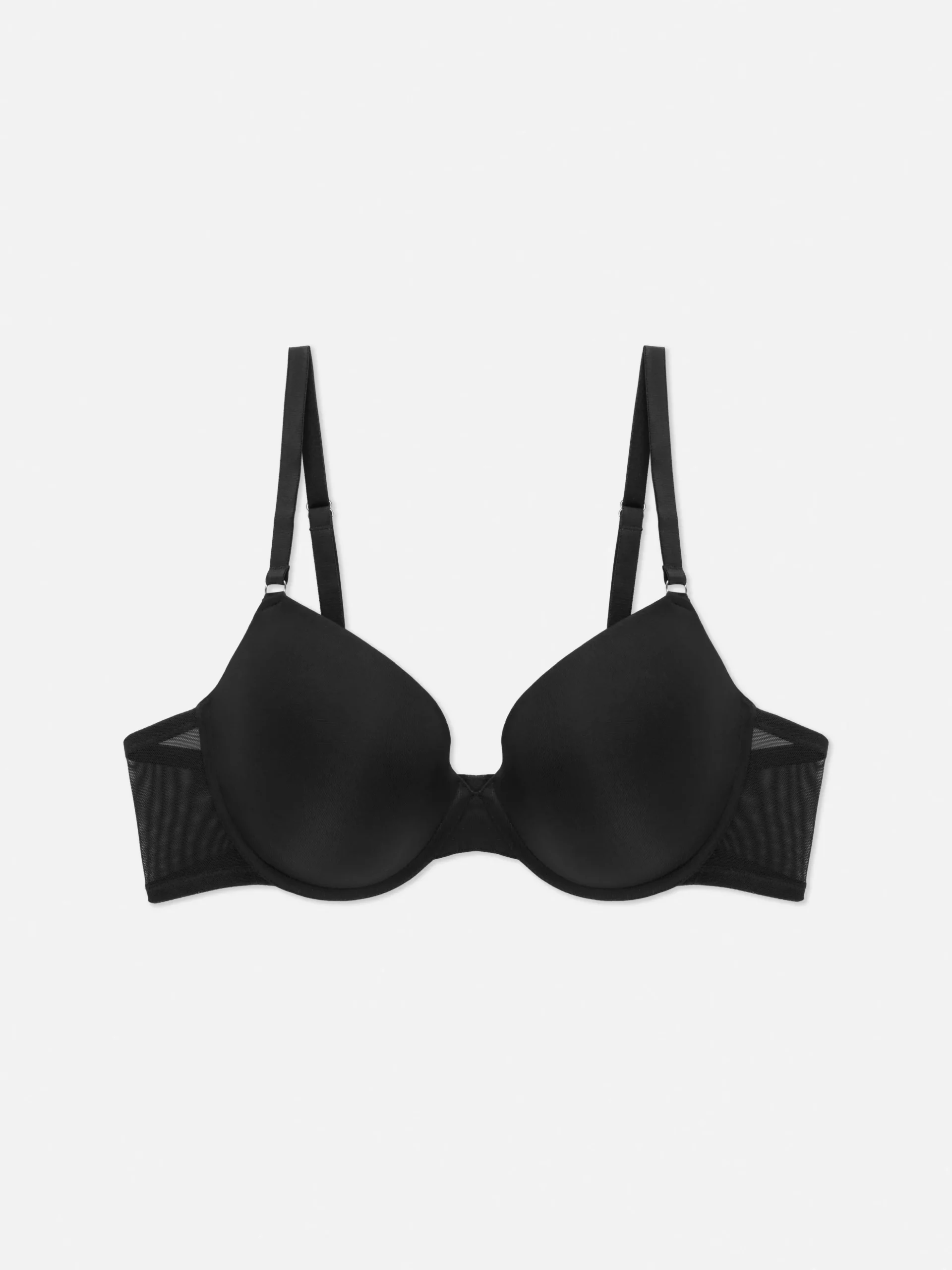 Gepolsterter T-Shirt-BH Mit Tiefem Dekolleté, A-D