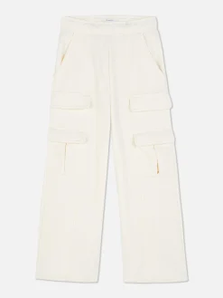 Gerade Geschnittene Cargo-Jogginghose