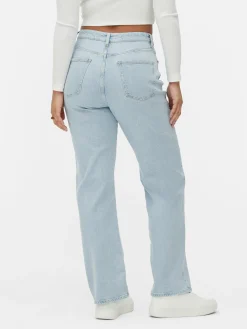 Gerade Geschnittene Denim-Jeans