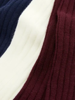 Gerippte Basic-Strumpfhosen, 3er-Pack