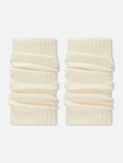 Gerippte Beinstulpen