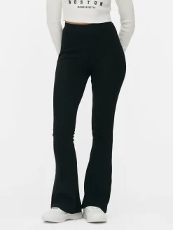 Gerippte Leggings