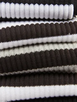 Gerippte Söckchen, 5er-Pack