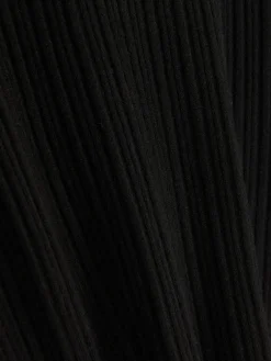 Gerippter Rollkragenpullover