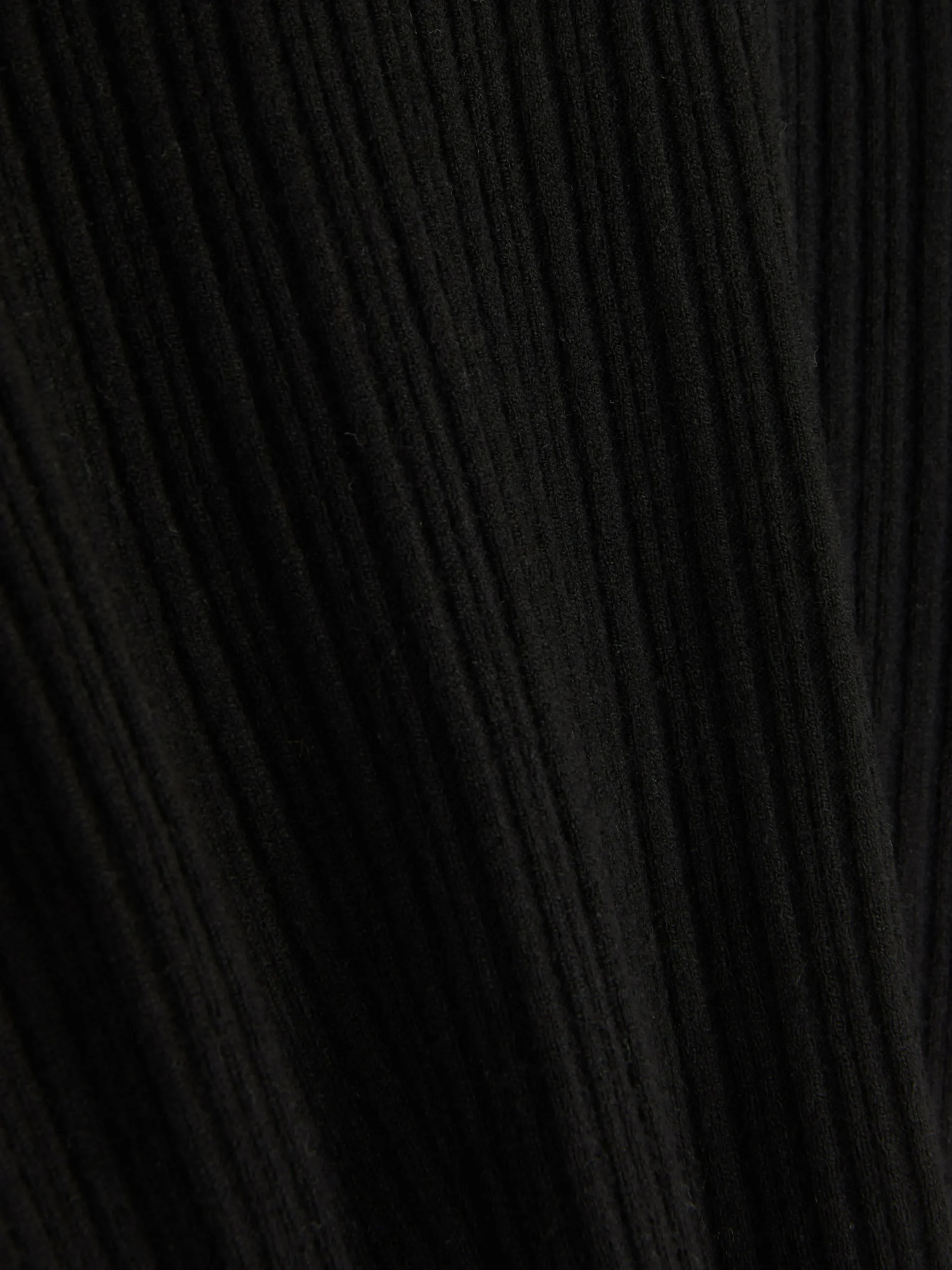 Gerippter Rollkragenpullover