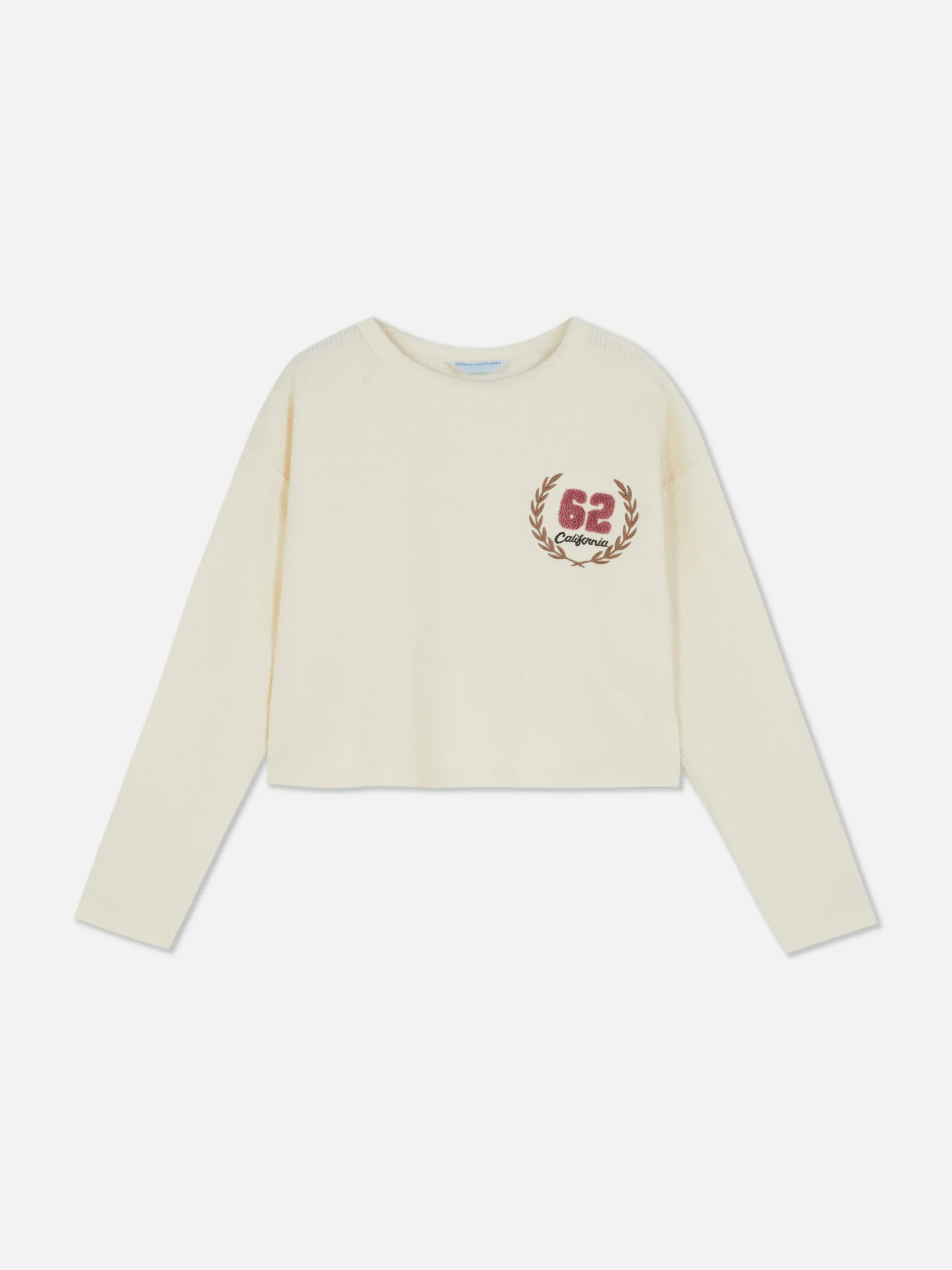 Geripptes Langarmshirt