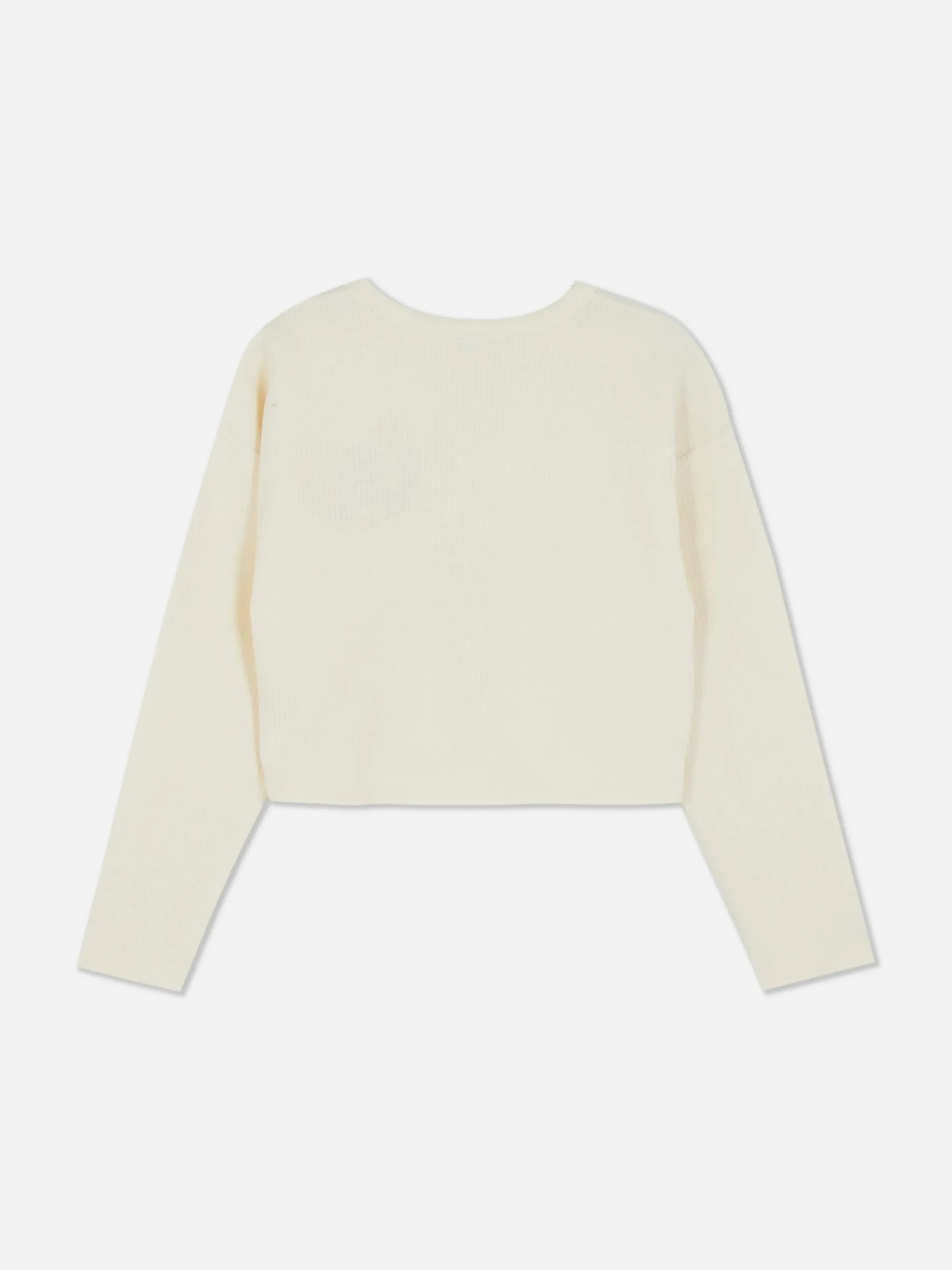 Geripptes Langarmshirt