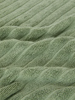 Geripptes, Texturiertes Badetuch