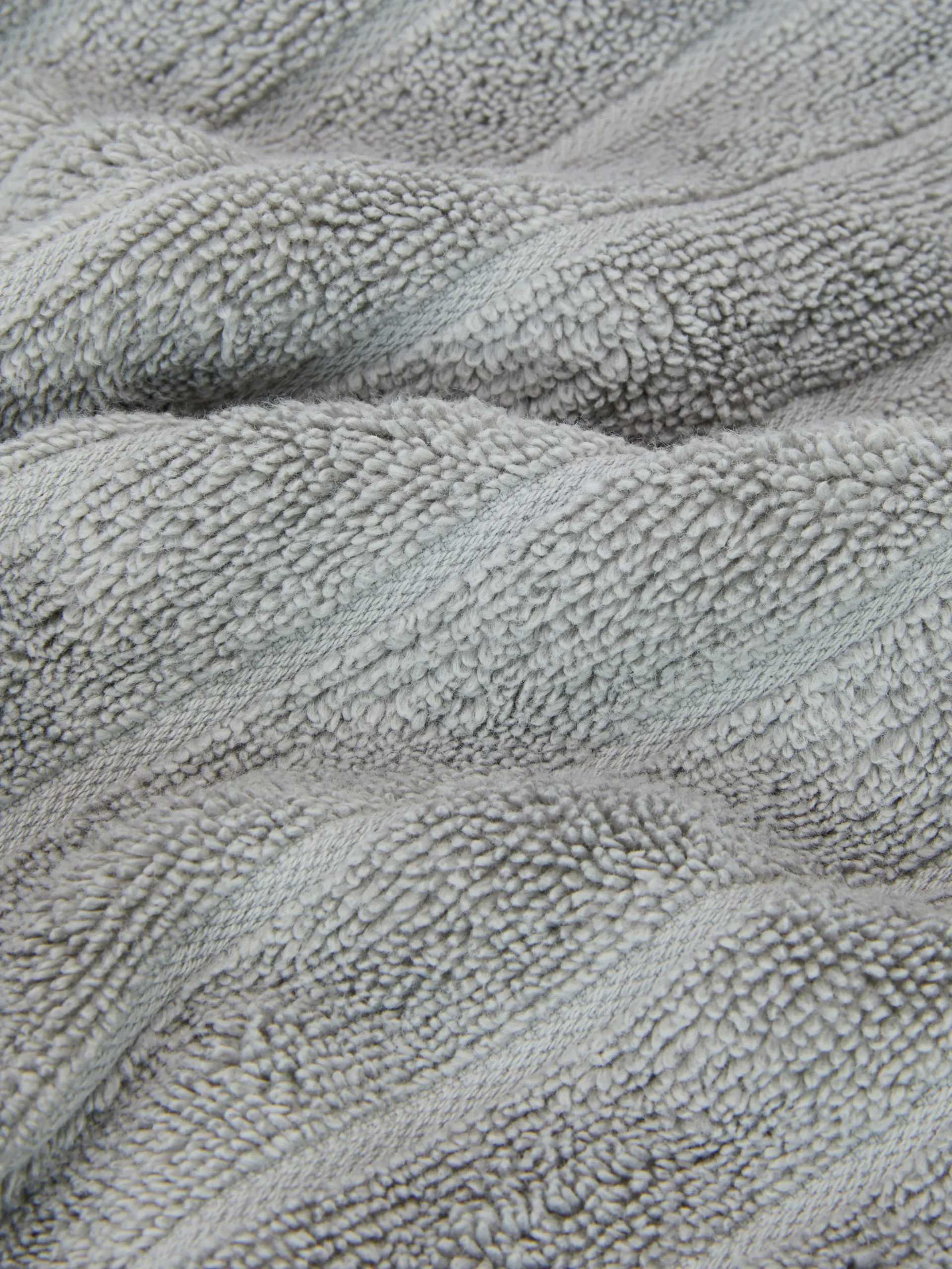 Geripptes, Texturiertes Badetuch