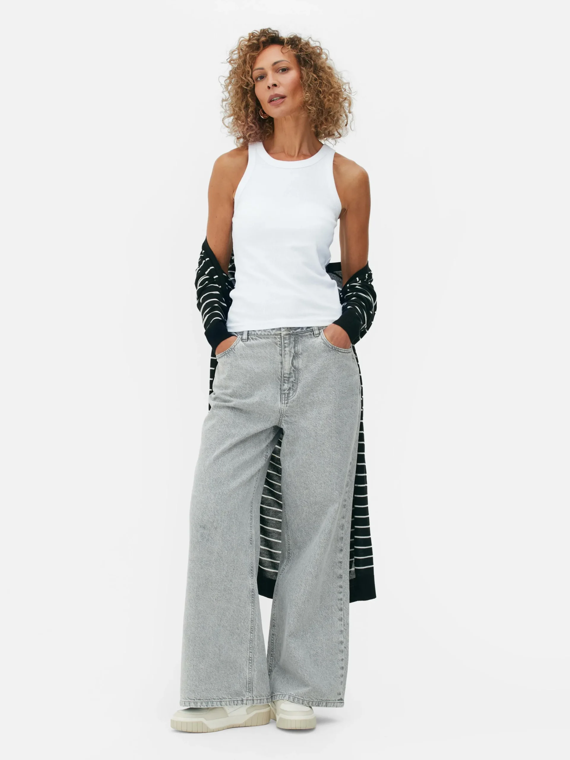 Geripptes Trägertop Mit Racerback