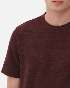 Geripptes T-Shirt Aus Ottoman